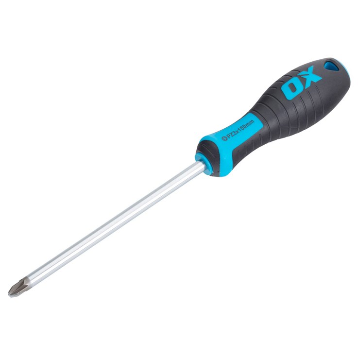 Ox Pro Pozi Screwdriver PZ3x150mm P326915